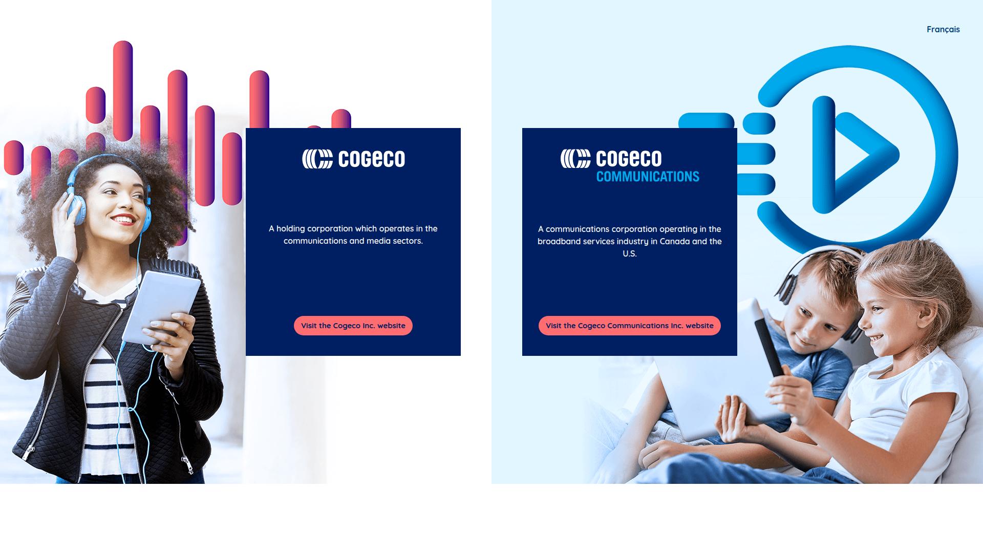 Cogeco Communications website