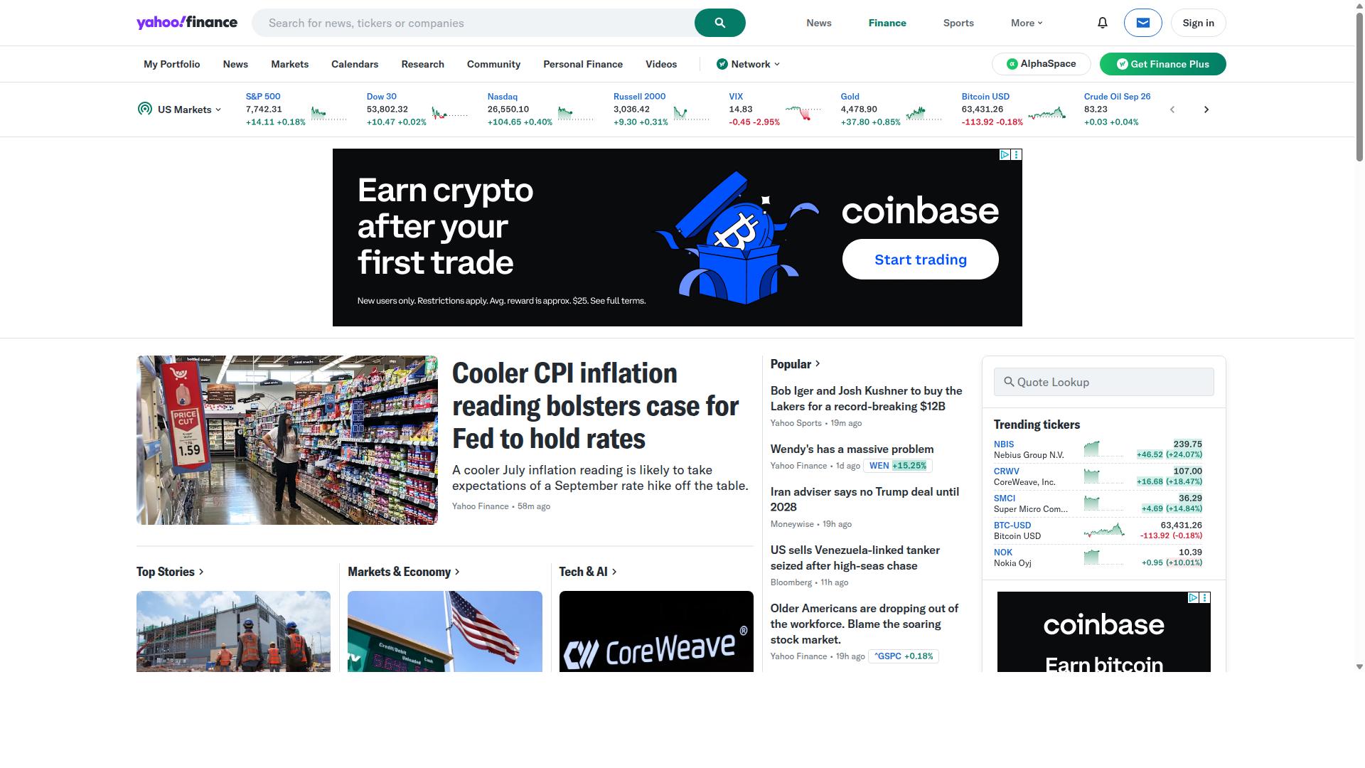 MU website